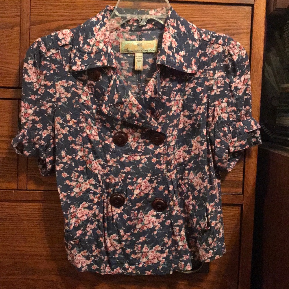 American Rag floral jacket